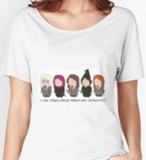 I Like Stories Where Women Save Themselves Women's Relaxed Fit T-Shirt