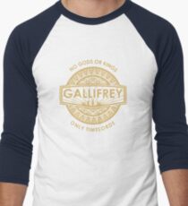 Gallifrey - No Gods or Kings, only Timelords Men's Baseball ¾ T-Shirt