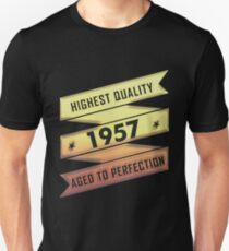 Highest Quality 1957 Aged To Perfection Unisex T-Shirt