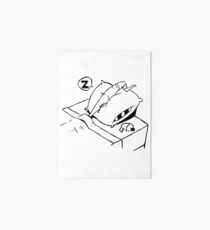 Earthworm Jim Takes a Nap Art Board