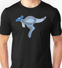 Aboriginal Art Kangaroo Unisex T-Shirt