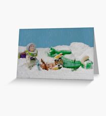 I thought they smelled bad on the outside! Greeting Card