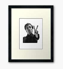 Rik Mayall Framed Print
