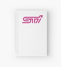 STI - Subaru Technica International Pink Logo Hardcover Journal
