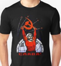 Glory to the Soviet People - The Pioneers of Space Unisex T-Shirt
