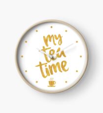 My tea time - 6 pm Clock