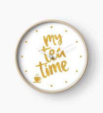 My tea time - 7 pm Clock