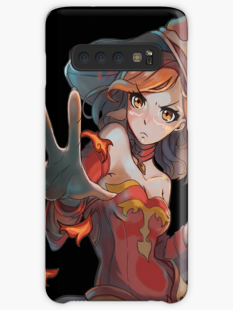 Dota 2 Lina Anime Style Caseskin For Samsung Galaxy By Yukimakingart