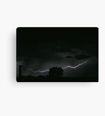 Lightning Strikes Canvas Print