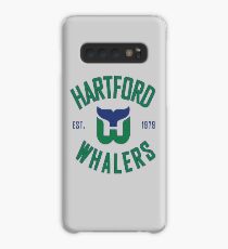 Hartford Whalers CT Hülle & Klebefolie für Samsung Galaxy