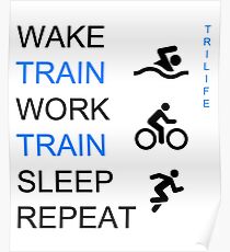 Triathlon Poster