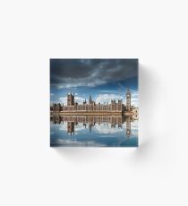 city of westminster in london Acrylic Block
