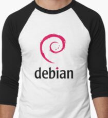 Debian Men's Baseball ¾ T-Shirt