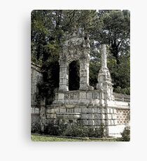 The Retaining Wall of Massandra Palace2 Canvas Print