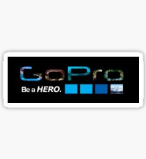 GoPro logo back ground Sticker