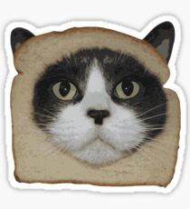 Breaded Inbread Cat Breading Sticker