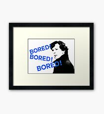 Bored! Framed Print