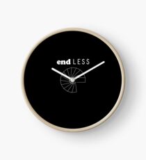 Endless White Clock