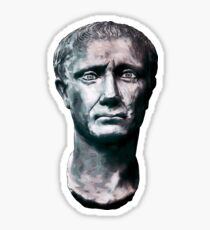 Julius Caesar Portrait Illustration Sticker