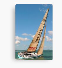 Racing Yacht Canvas Print