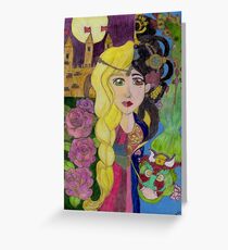 Multicultural Princess Greeting Card
