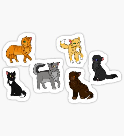 Warrior Cats Stickers | Redbubble