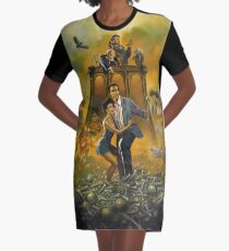 Nothing But Trouble Graphic T-Shirt Dress