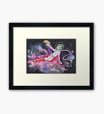 Retro Space Chic Framed Print