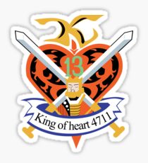 King of heart 4711 Sticker