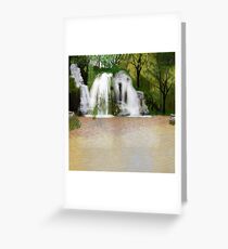 Water Greeting Card