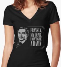 Rhett Butler Women's Fitted V-Neck T-Shirt