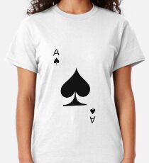 Aces of Spades Playing Card Classic T-Shirt