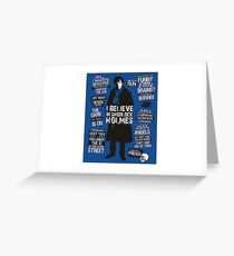 sherlock Greeting Card