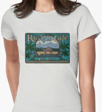 Rosyln Cafe - An Oasis : Inspired by Northern Exposure Women's Fitted T-Shirt