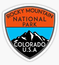 ROCKY MOUNTAIN NATIONAL PARK COLORADO LAKE HIKE CLIMBING CAMPING 2 Sticker