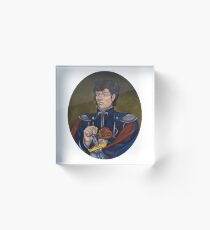 Prince Endymion portrait Acrylic Block