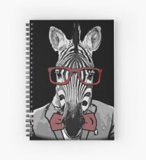 Hipster Zebra Spiralblock