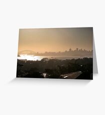 city view Greeting Card