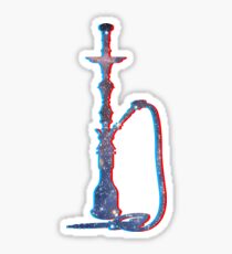 Space Hookah Sticker