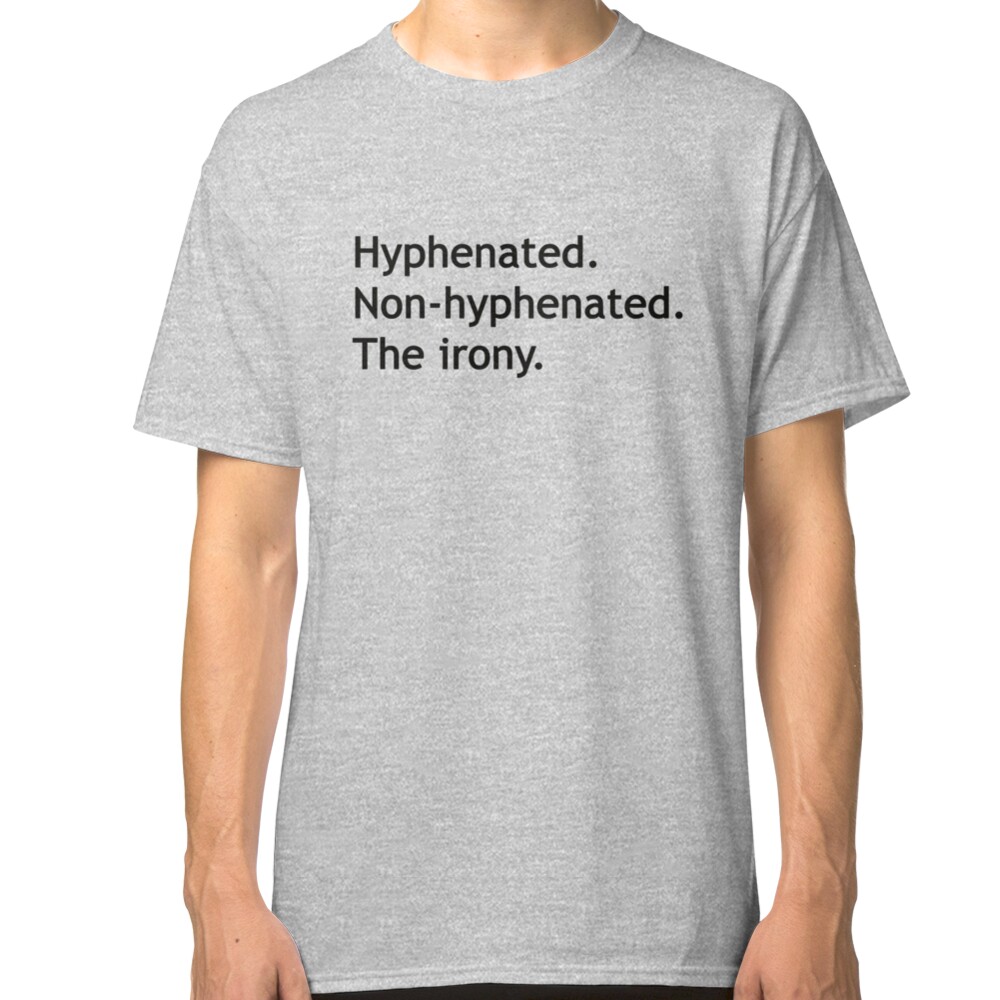 print on demand - hyphenated