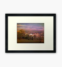 Up On Crooked Run Road Framed Print