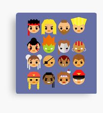 Street Fighter 2 Turbo Mini Canvas Print