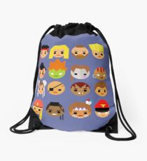 Street Fighter 2 Turbo Mini Drawstring Bag