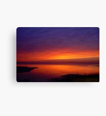 Reflection on Mustang Island Tx Canvas Print