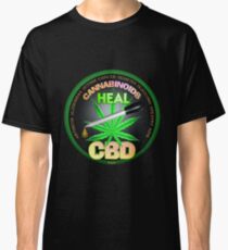 CBD Cannabinoids in Hemp oil Cures learn truth about use of hemp oil to cure illness and pains. Classic T-Shirt