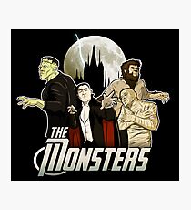 Monsters Assemble Photographic Print