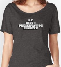 Camiseta ancha para mujer San Francisco Disco Preservation Society