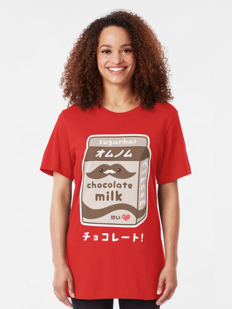 "Cute Chocolate Milk" Tshirt by sugarhai Redbubble