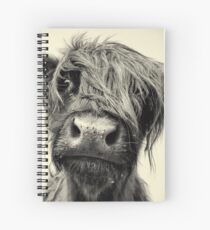 Cuaderno de espiral Vaca de montaña