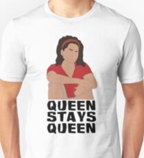 Sandra Diaz-Twine Queen Stays Queen Unisex T-Shirt